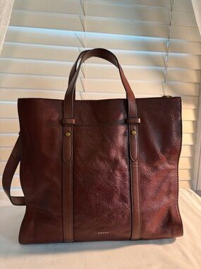 Fossil Kingston Brown Tote